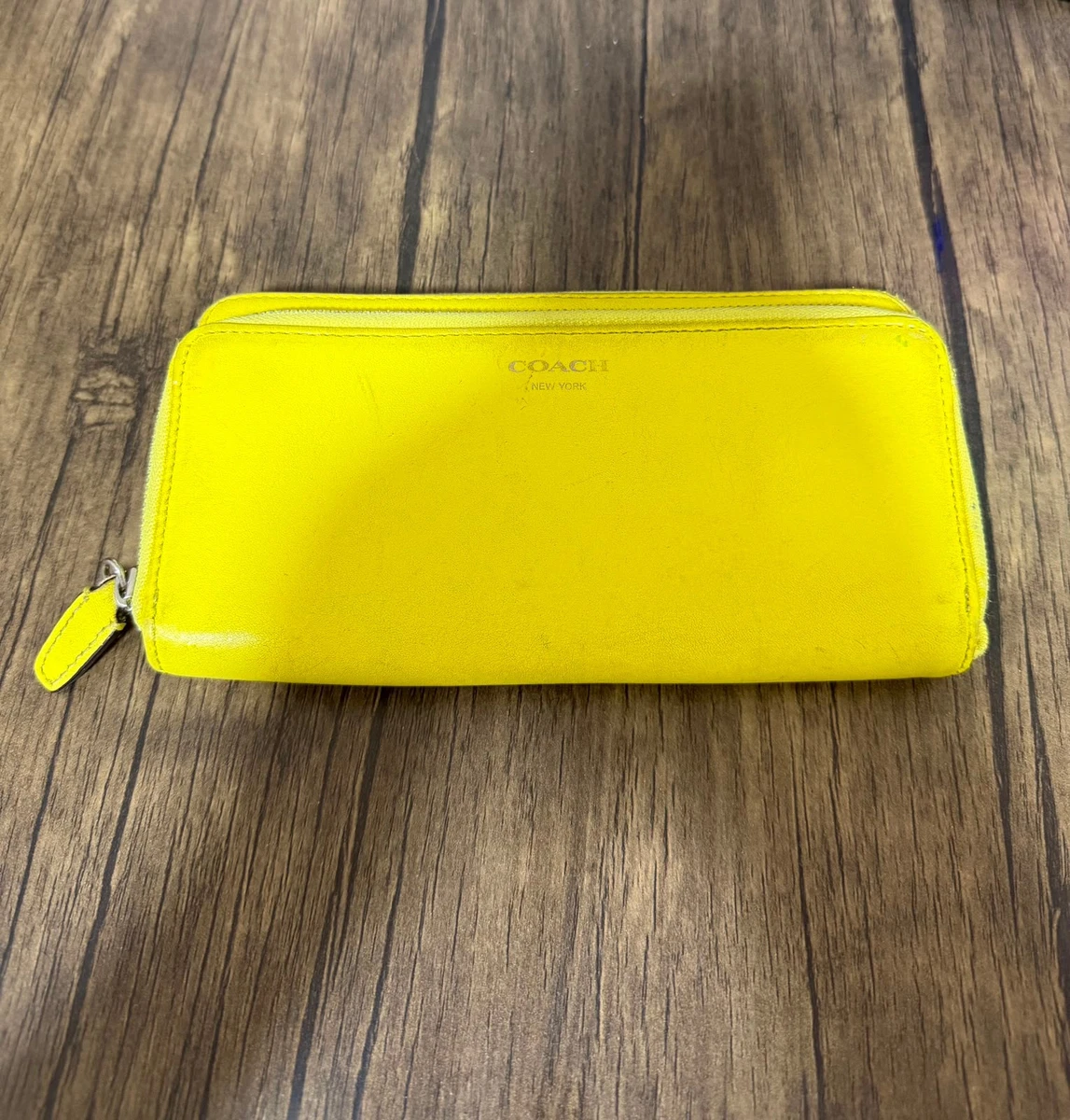 Coach Yellow Wallets for Women for sale | eBay