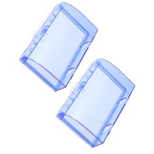 2Pcs Durable Plastic Indoor Waterproof Socket Covers Dual Switch Splash Guard
