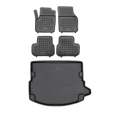 Rezaw-Plast Floor Mats for Land Rover Discovery Sport 2015 2024 PE Cargo Mat Blk