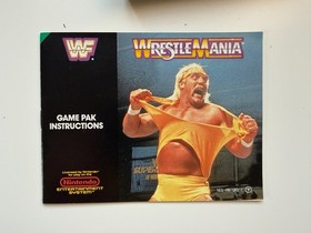 WWF WrestleMania NES / Pal A / UKV / CIB - Wrestle Mania Complete - Hulk Hogan