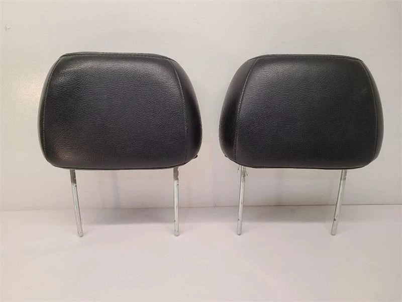 2009 2010 HUMMER H3T RH RIGHT LH LEFT FRONT HEADREST BLACK LEATHER 25832970    Foto 3 de 4