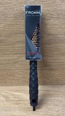 Heat Duo Copper x Ceramic 1'' Round Brush for Expert Blowouts and Faster Hair ...