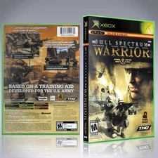 XBox Replacement Case - NO GAME - Full Spectrum Warrior