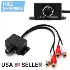 2025 New Universal Car Amplifier Bass RCA Level Remote Volume Control Knob LC-1