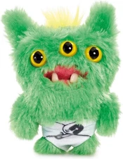 Fuggler Baby Fugg - S1 Green Reeko Plush Mascot, 10cm Long, Polyester Ages 6 +