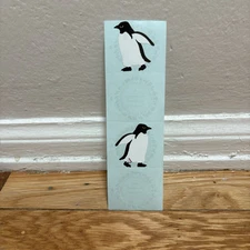 Vintage 1987 Mrs. Grossman’s Penguin Stickers