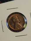 1942 S Lincoln Wheat Penny RED BU = Brilliant Uncirculated