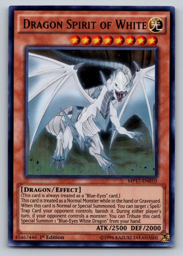 Dragon Spirit of White MP17-EN010 card