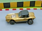 vintage used redline hot wheels 1968 python in gold with toning