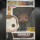 funko pop crowley supernatural 200 hot topic exclusive pop vinyl tv shows