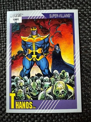 MARVEL UNIVERSE KARTEN SERIE 2 - 1991 - IMPEL / THANOS # 85