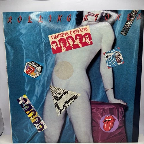 Rolling Stones Under Cover Album (1983) First Pressing Very Good Condition
