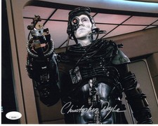 Christopher Chris Doyle signed 8x10 Photo Star Trek: The Next Generation JSA