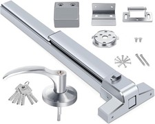 Panic Exit Push Bar Door Lock Aluminum Emergency Hardware 28–36 in Door