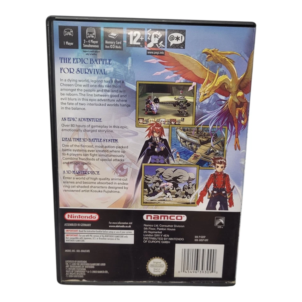 Tales of Symphonia Nintendo GameCube PAL UK (NM) - Image 2 of 4