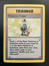 Pokemon Pokemon Trader Trainer Card 077/102 Base Set Regular Wotc 1999