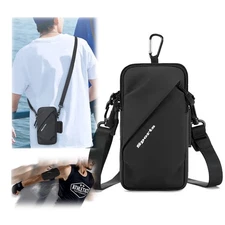 Prime Comfort Phone Holder Arm Band, Small Crossbody Shoulder Holsters Bag wi...