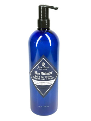 Jack Black Body & Hair Cleanser Blue Midnight Black Pepper & Lavender 33 oz New