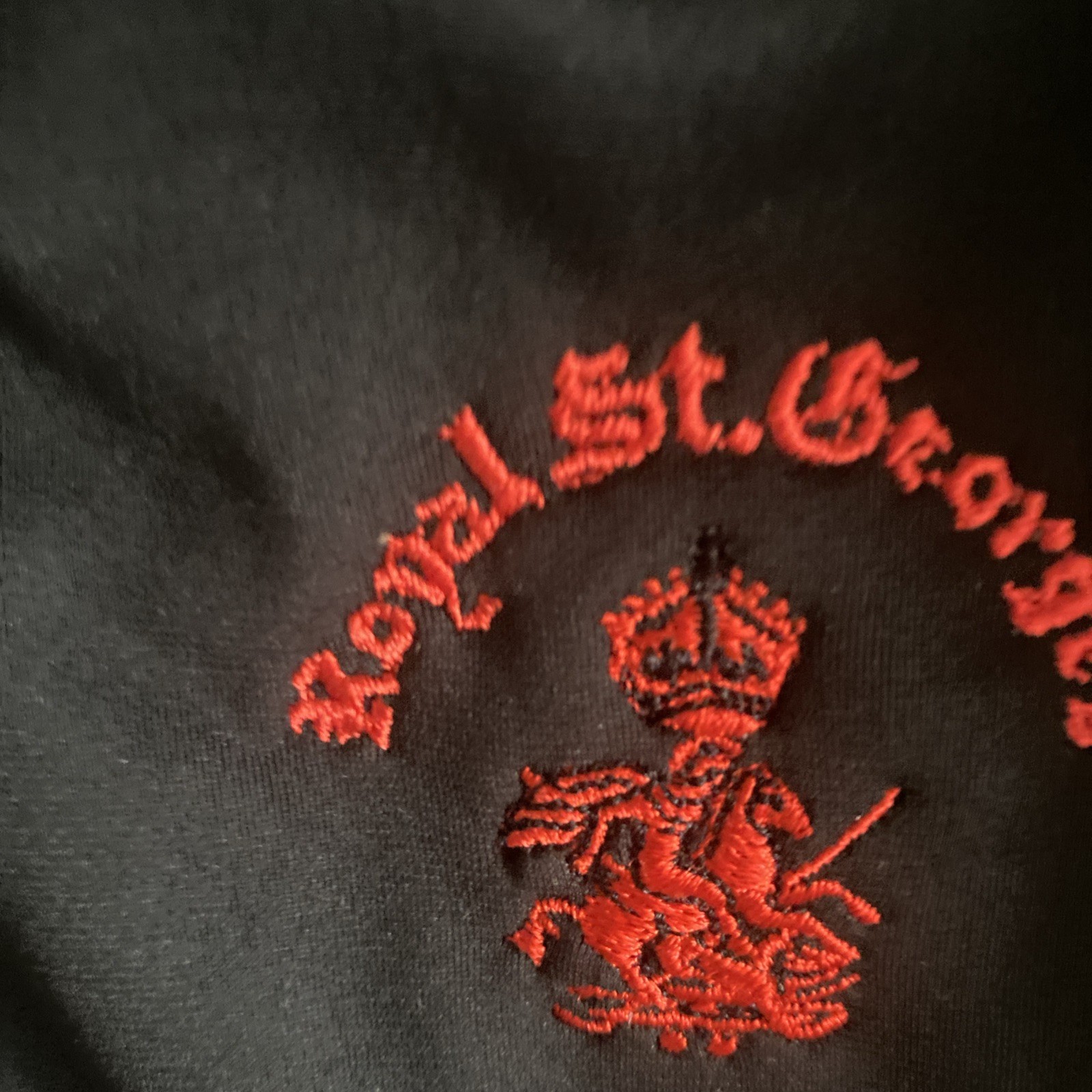 Peter Millar 1/4 Zip Pullover  Black Crown Golf Men’s Sz L Royal St.  George's image 3
