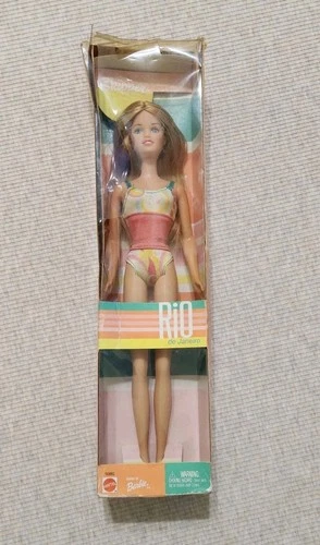 Vintage 2002 Rio de Janeiro Skipper Doll 56882 Sister Of Barbie Damage Box