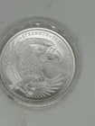 1 Oz Silver Round American Bald Eagle, USA Flag - Strength, Freedom & Pride #18