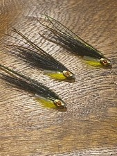 3 V Fly Ultimate Skullhead 1/2 & 1 Inch Salmon Tube Flies & Trebles 12 Patterns