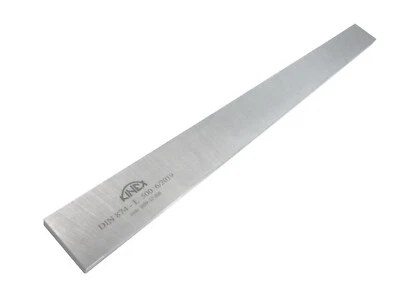 Kinex 500mm Machinist Straight Edges DIN 874/1 Spring Steel 1039-12-050