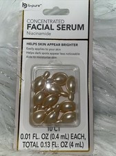 B-Pure,Concentrated Facial Serum Niacinamide For Dark Spots 10ct pack 0.13 fl oz