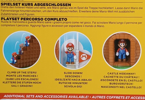 JAKKS PACIFIC 2024 NINTENDO SUPER MARIO 2.5" COURSE COMPLETE DIORAMA SET PLAYSET - Picture 16 of 17