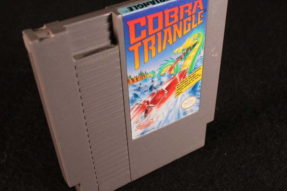 Nintendo Cobra Triangle NES vintage original retro video game cartridge 1989 - Image 4 of 4