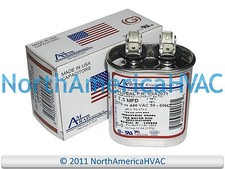 OEM Amrad Run Capacitor 7.5 uf MFD 370 / 440 Volt Replaces USA2031 Made in USA