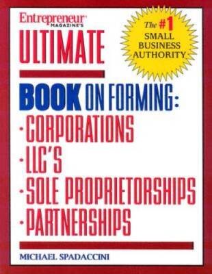Ultimate Book of Forming Corps, LLCs, Partnerships & Sole Propriet - GOOD