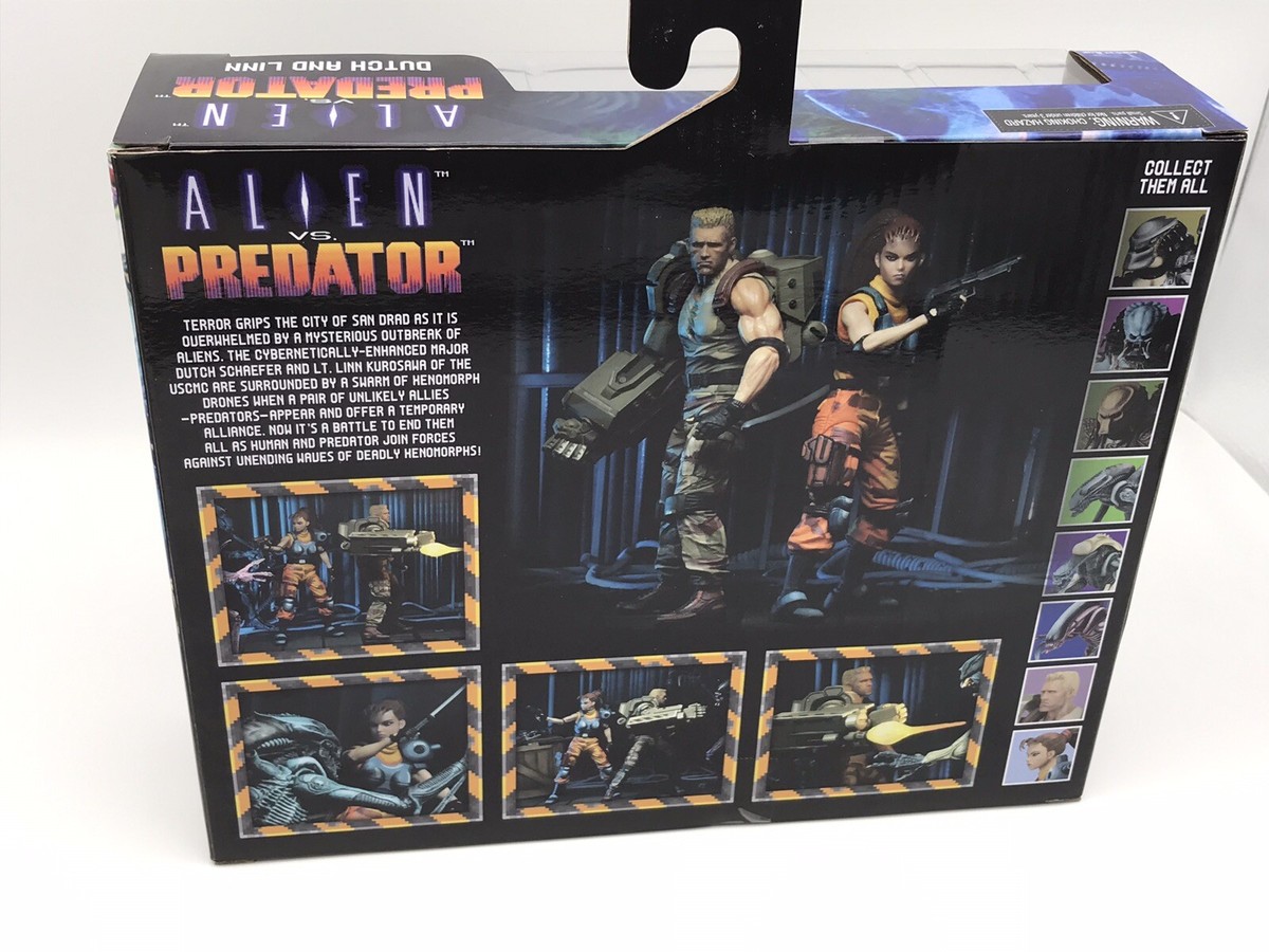 alien vs predator Dutch And Linn Neca Arcade Two Pack | eBay