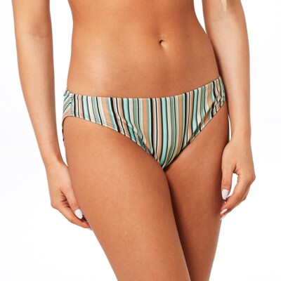 Juniors C&C California Striped Bikini Swim Bottoms XL
