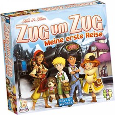 Asmodee Zug um Zug - Meine erste Reise, Brettspiel
