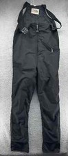 Walls Mens Black Blizzard Pruf Insulated Sleeveless Bib Overalls Size Tag Gone