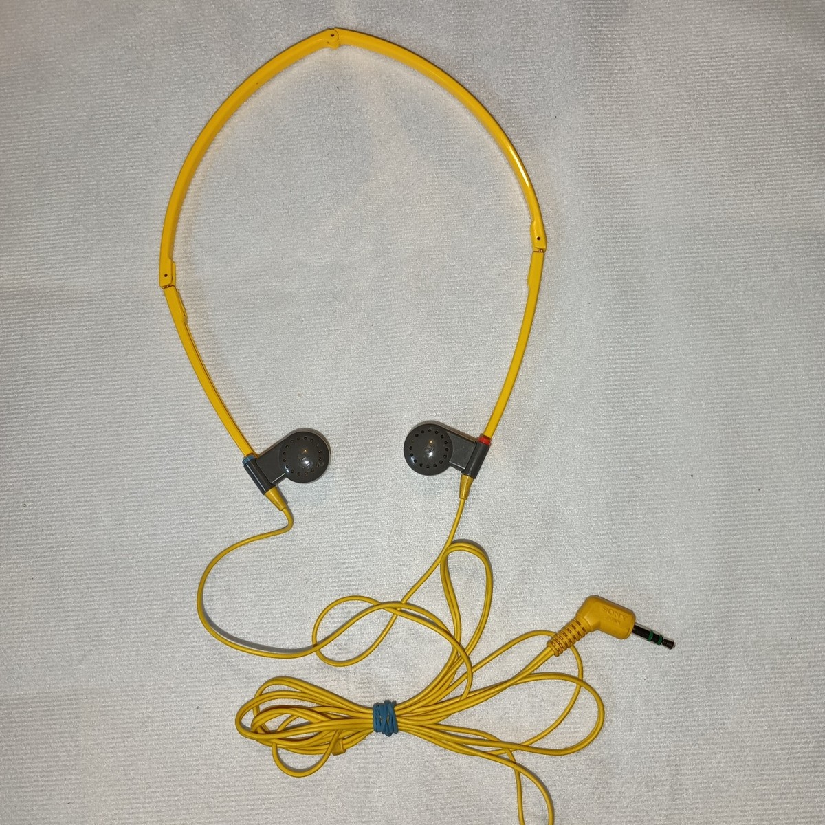 [可動品]ビンテージソニースポーツイヤホン sonysports MDR-W10 Sony Sports MDR-W10 Dynamic Stereo In-Ear Headphones