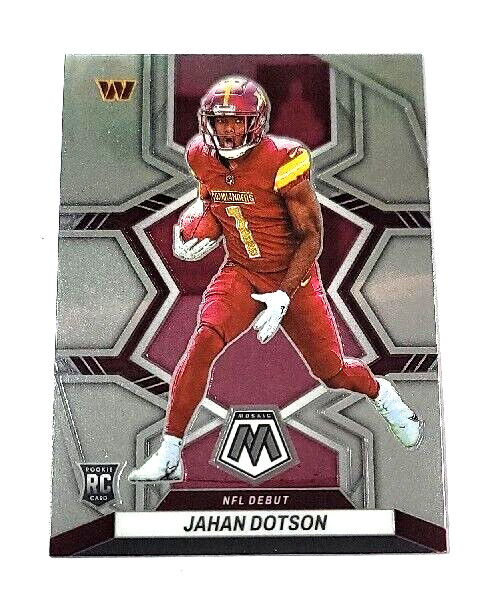 2022 Panini Mosaic Jahan Dotson Rookie Washington Commanders RC #280