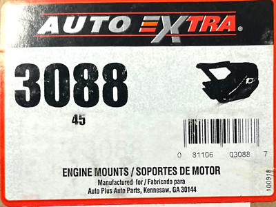 Auto Extra 3088 45 Engine Mount   Durable Replacement Motor Mount - NEW