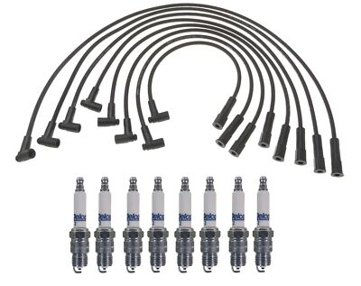 Prof Ignition Wire Set 8 Rapidfire ACDelco Spark Plugs Kit For Bonneville 6.6 V8