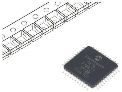 PIC16F18877-I/PT PIC Mikrocontroller; Speicher: 56kB; SRAM: 4096B; EEPROM: 256B