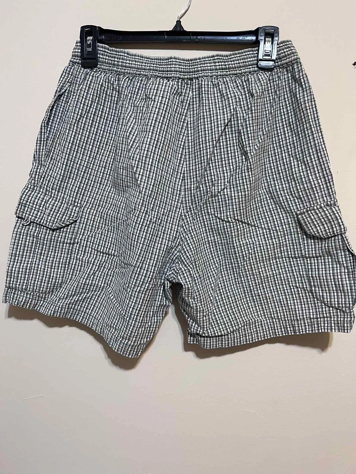 NORTHERN ELEMENTS Men's summer shorts Cotton Plaid size M - Image 2 of 4