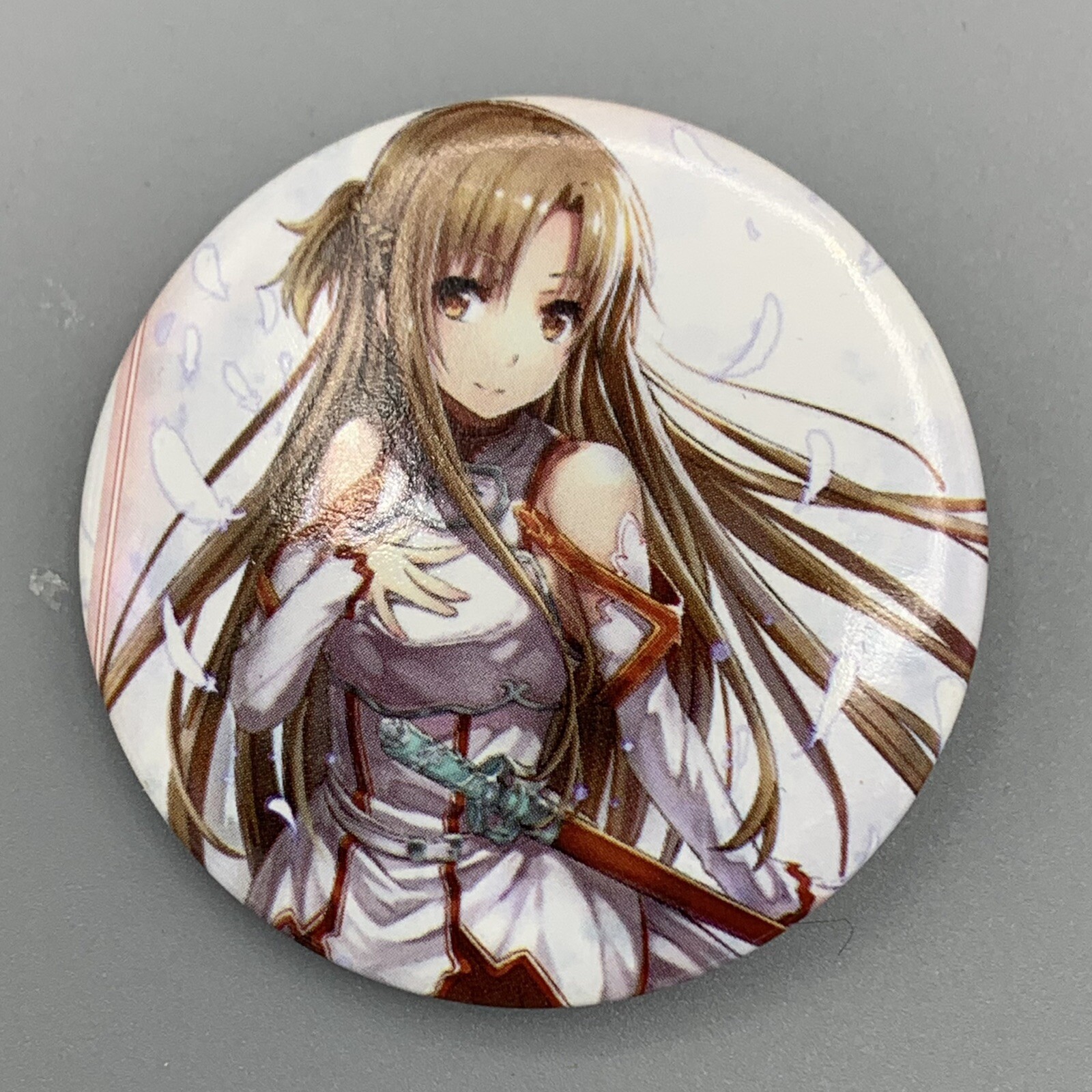Asuna Yuuki Anime Pin Schwert Kunst Sammlerstück Button Pin Animation Kunst Merchandise