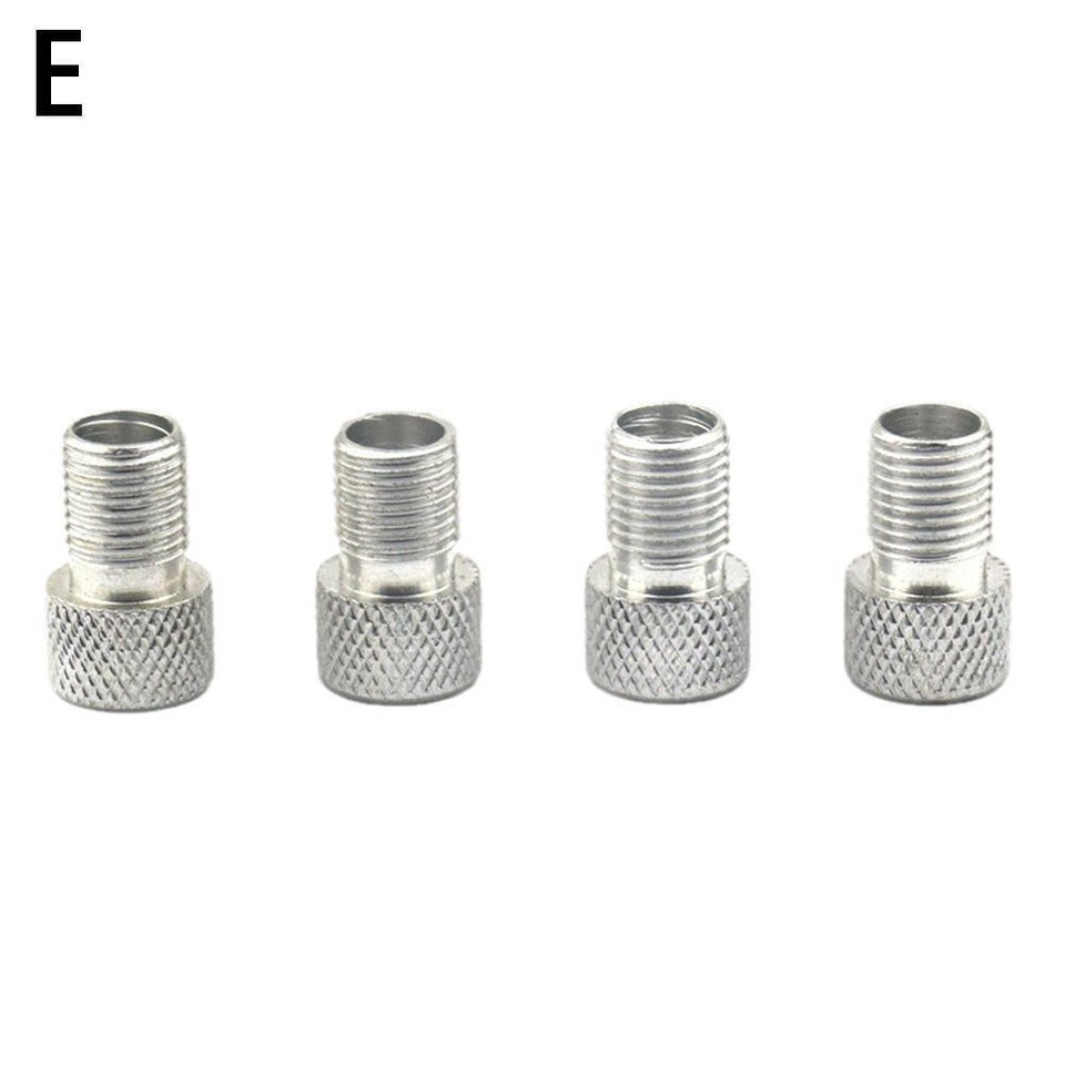 4pcs Presta to Schrader Valve Stem Adapter Converter Tube Bicycle Tire