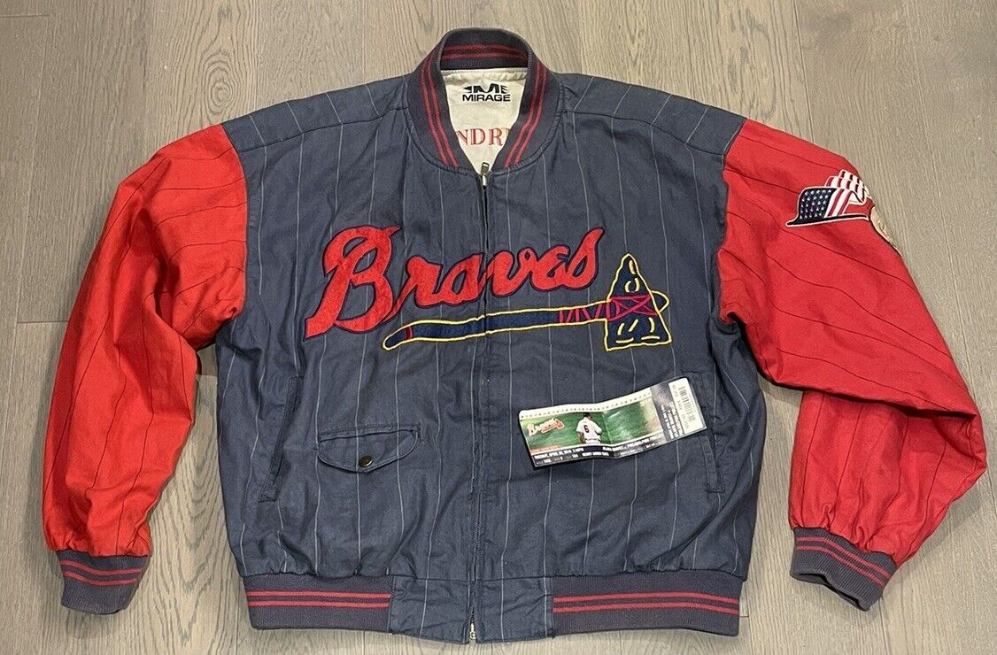Vintage MLB Atlanta Braves Mirage Cooperstown Collection Vintage MLB Atlanta Braves Mirage Cooperstown Collection