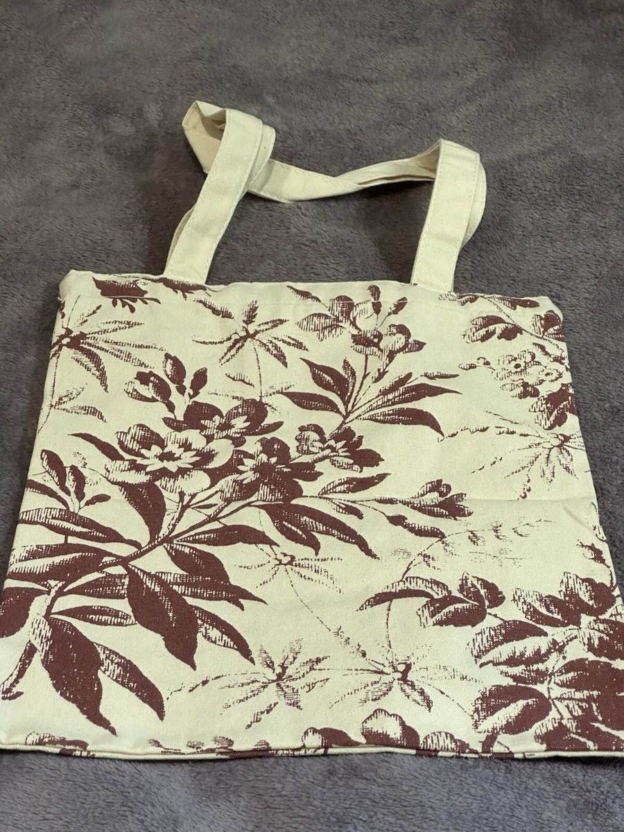 GUCCI★素敵！FLORAL PRINT Coated Canvas TOTE BAG Gucci White Botanical Floral Printed Canvas Medium Tote Bag