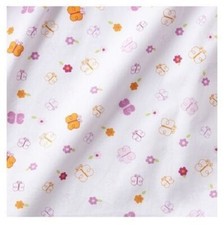 Tiddliwinks Sweet Safari Fitted Sheet in White/Pink