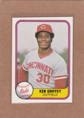 1981 FLEER BASEBALL KEN GRIFFEY #199 REDS NMMT *E1219