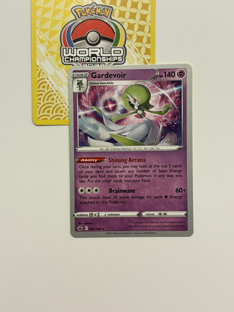 Gardevoir 061/198 Pokemon 2023 World Championships Deck variant