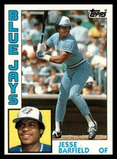 1984 Topps Jesse Barfield #488 Toronto Blue Jays